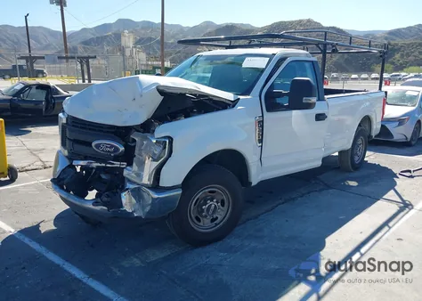 2018 Ford F-250 Xl из США, поврежденный, VIN 1FTBF2A60JEC81520